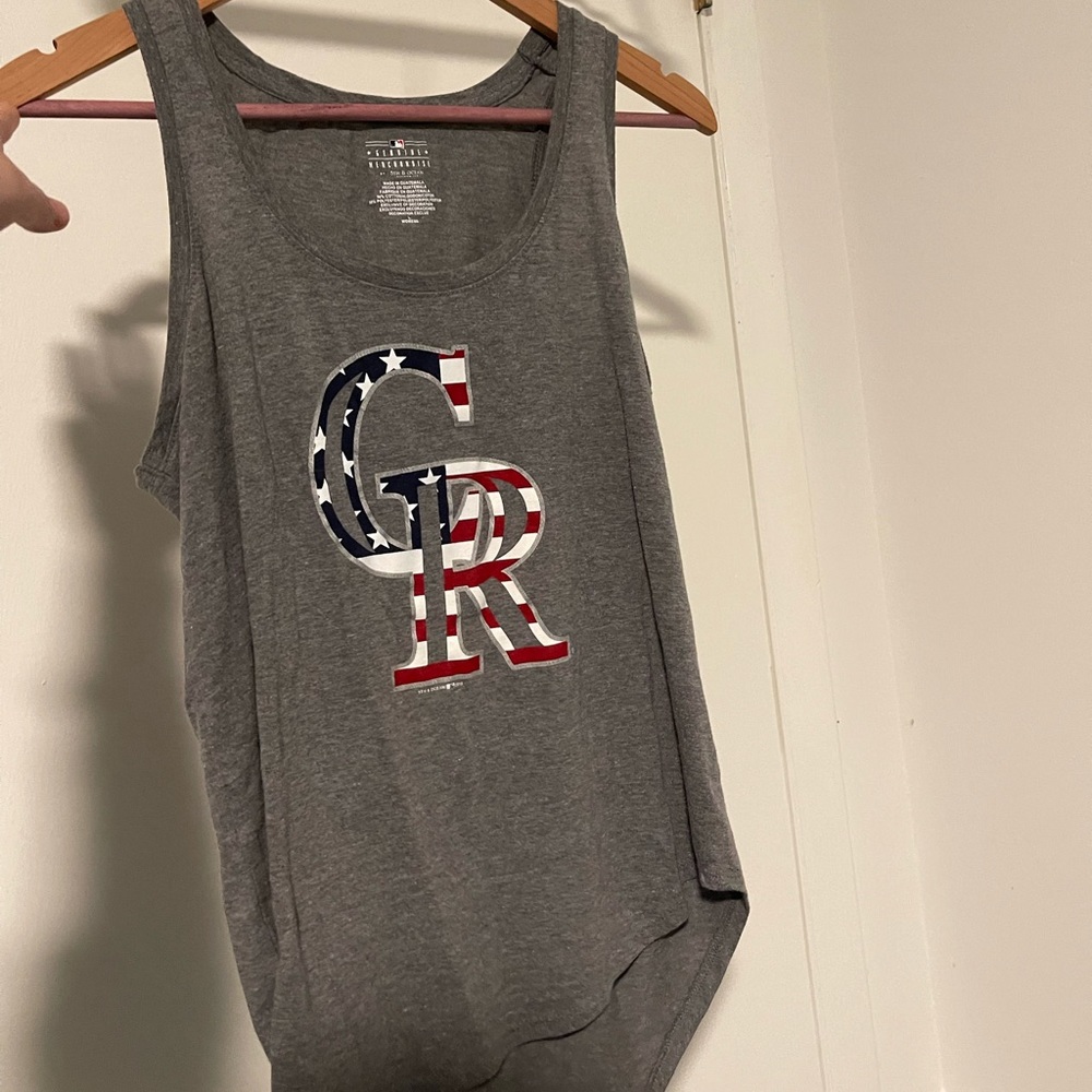 Colorado Rockies Patriotic Tank